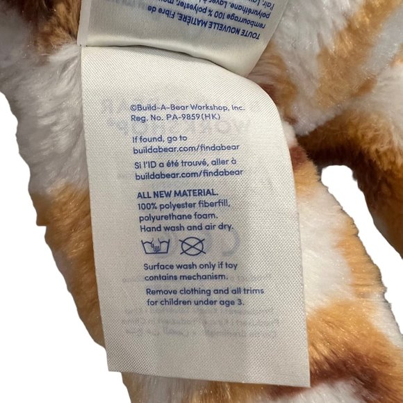 Build A Bear Workshop Girl Scouts Smores Cookie Teddy Bear Stuffed Animal Plush - Picture 14 of 15